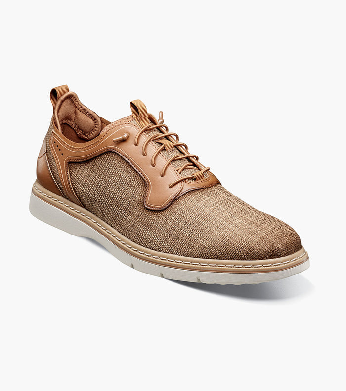 Stacy Adams Sebert Plain Toe Elastic Lace Up by Stacy Adams Shoes