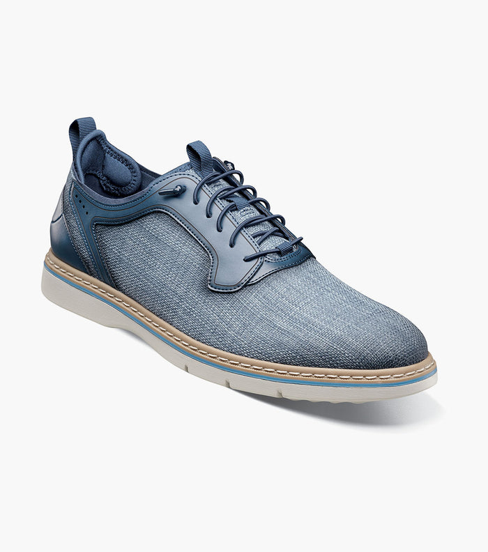 Stacy Adams Sebert Plain Toe Elastic Lace Up by Stacy Adams Shoes