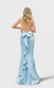 Jessica Angel JA2650 V-Neck Sleeveless Mermaid High Slit Prom Jersey Dress