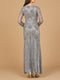 Lara 28889 High Neck Long Sleeve Beaded Mother of Bride Gown