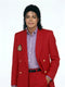 Men’s Red Suit Michael Jackson Award Ceremony Inspired Jacket – Classic Double Breasted Formal Suit , Stylish Party Dinner Jacket, Vintage Stage Wear