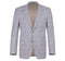 292-7 Men's Slim Fit 2-Piece Single Breasted Check Dress Suit