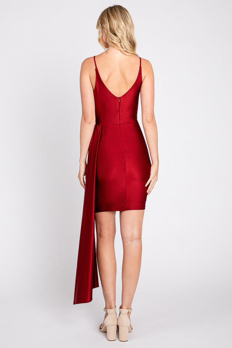Bodycon Spaghetti Strap Shiny Venus Dress by Perrty 3057