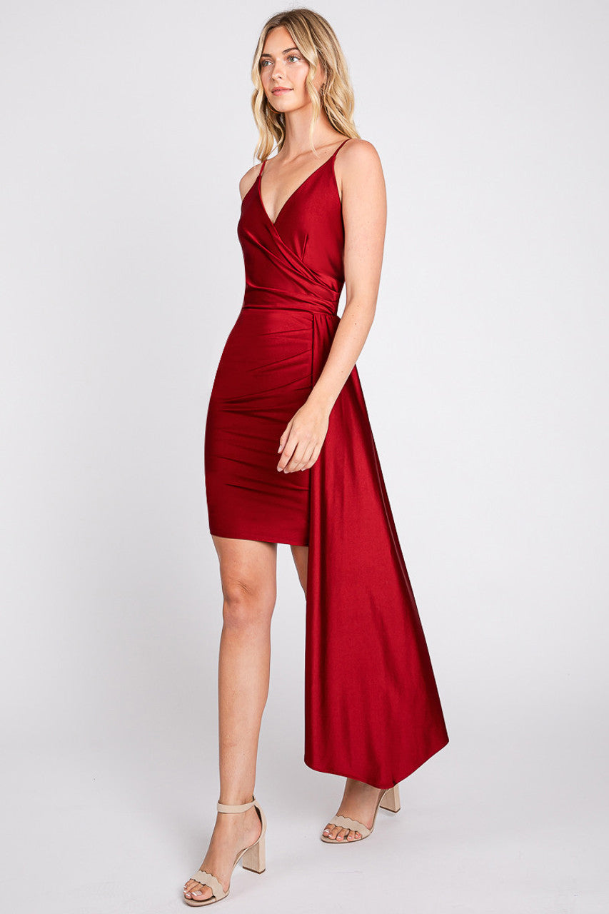 Bodycon Spaghetti Strap Shiny Venus Dress by Perrty 3057