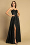 Adora Design 3170 Glitter Corset A-Line Long Formal Prom Dress