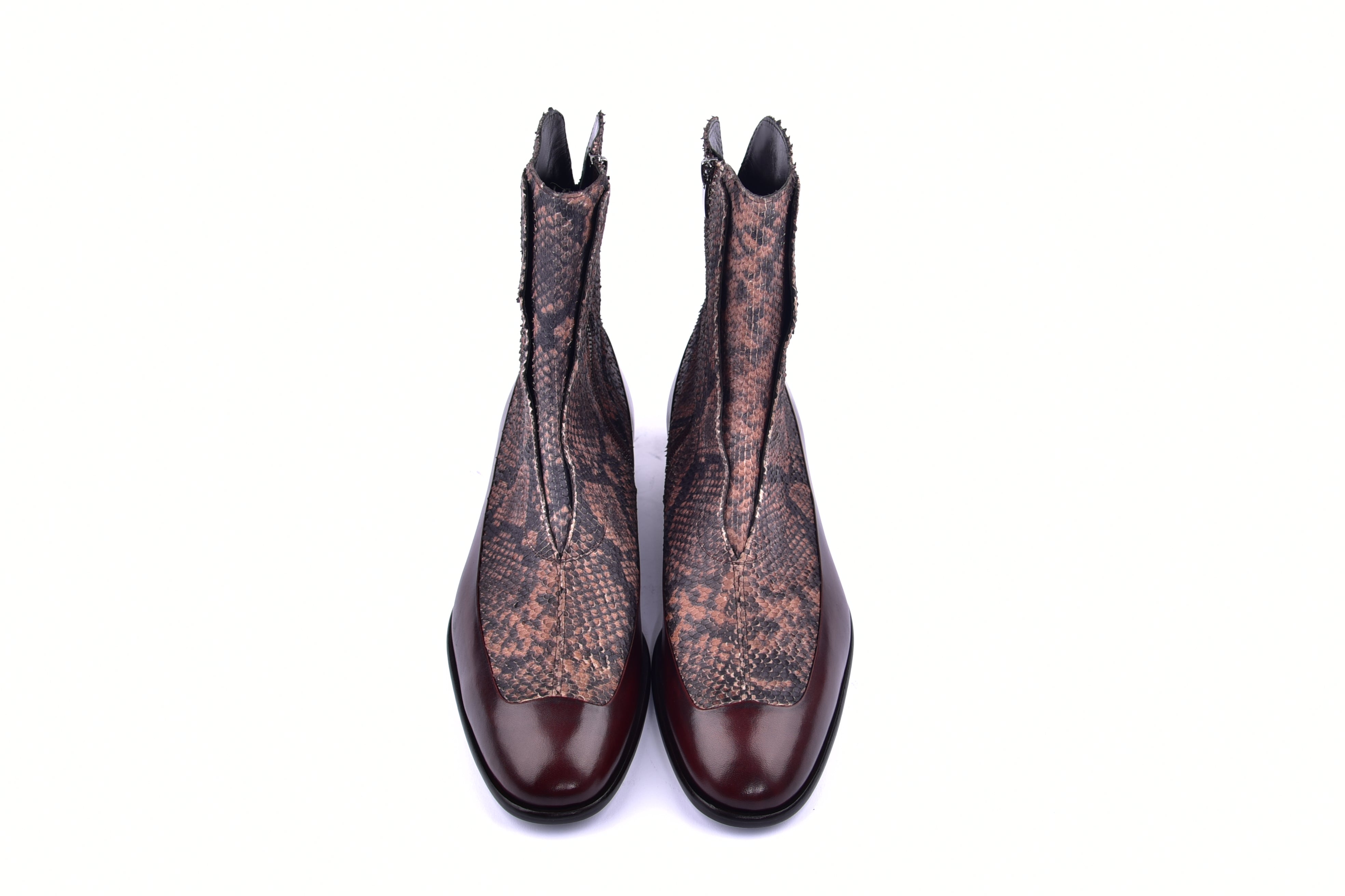 C203-3273- Python Brown Beige