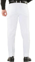 Paul Lorenzo Mens White Slim Fit 2 Piece Suit