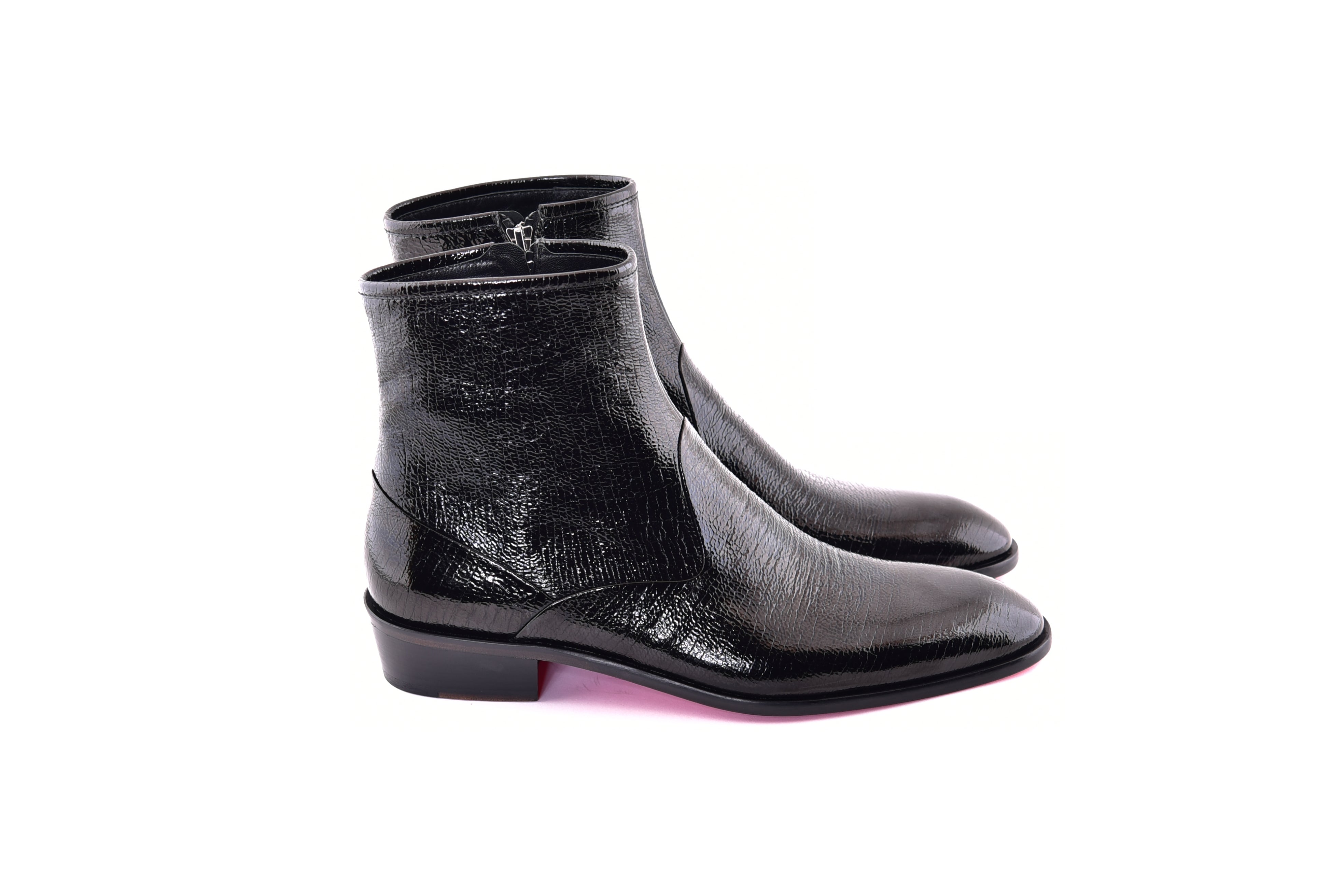 C197-3617V Plain Toe-Black Vita