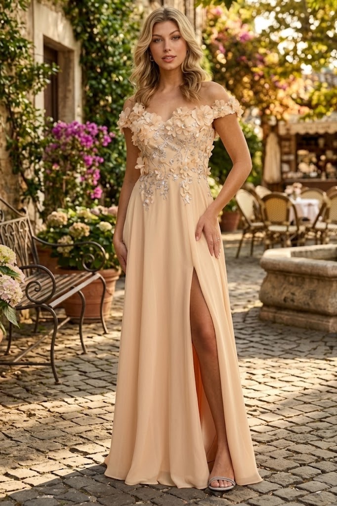 Royal Queen RQ7942 Floral Bridesmaid Dress