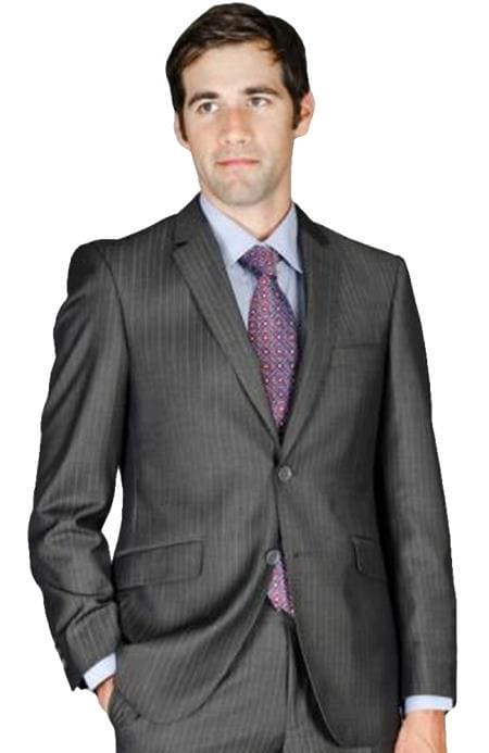 38 Long Suit - Mens Suit 38 long - AlbertoNardoniStore