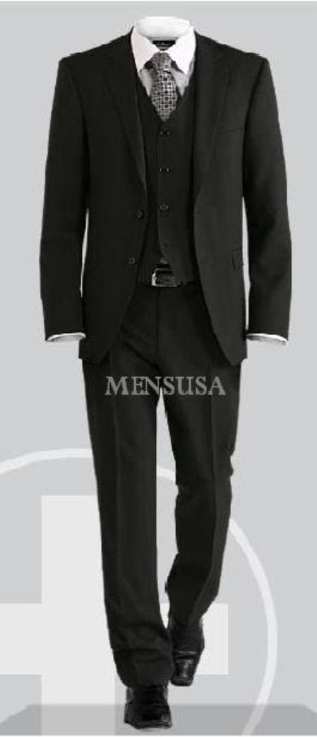 38 Long Suit - Mens Suit 38 long - AlbertoNardoniStore