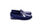 C0014054-3898C Suede And Croco print vamp-Navy