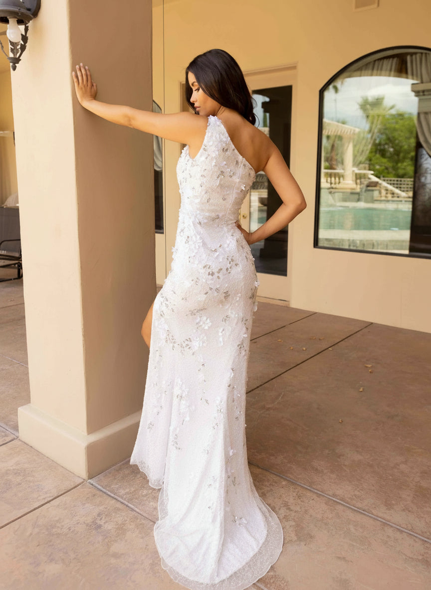 Primavera Couture 3915 - Sequin Beaded Fitted Prom Dress