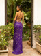 Primavera Couture 3946 - Floral Sequin Fitted Prom Dress