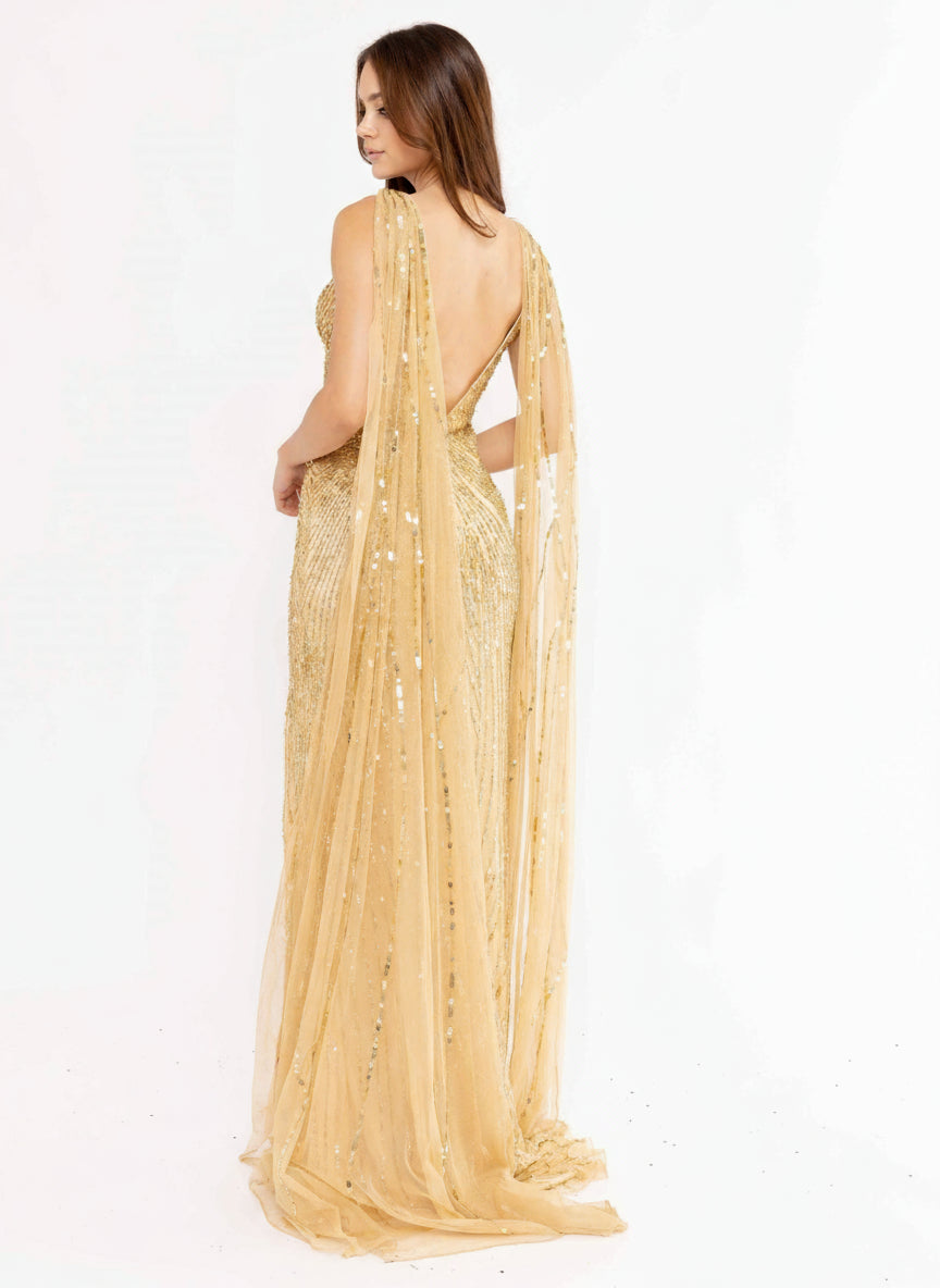 Primavera Couture 3971 - Sequin Beaded Prom Dress