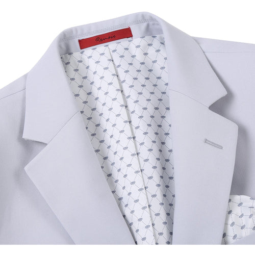 201-15 Men's 2-Piece New Slim Fit Single Breasted Notch Lapel Suit