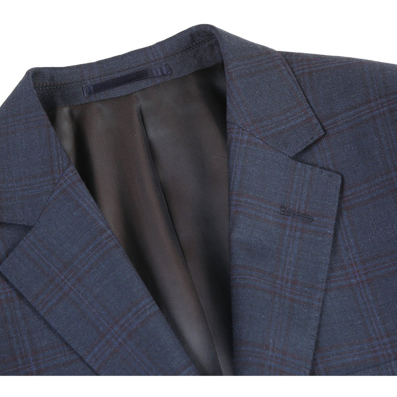 564-5 Men's Slim Fit Wool Suit