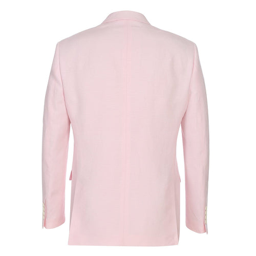 611-4 Men's New Slim Fit Checked Linen Suits