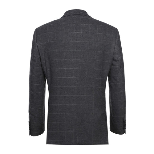 293-31 Men's Slim Fit Checked Suits