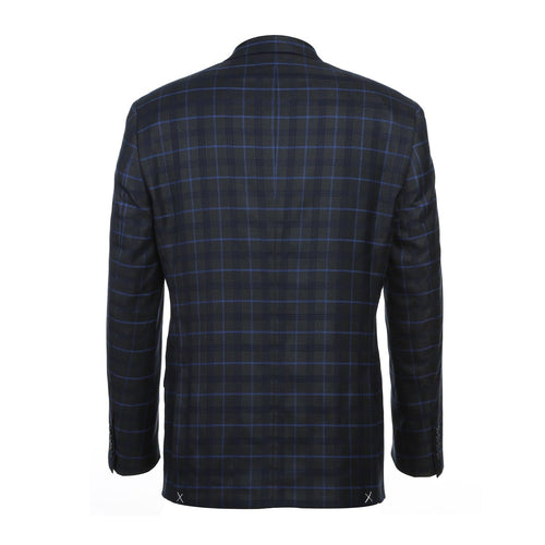 293-27 Men's Classic Fit Checked Suits