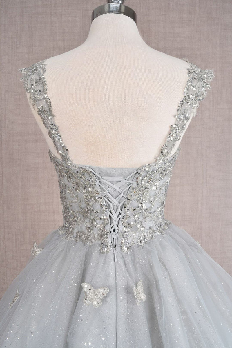 3D Butterfly Short Dress by Elizabeth KGS3186