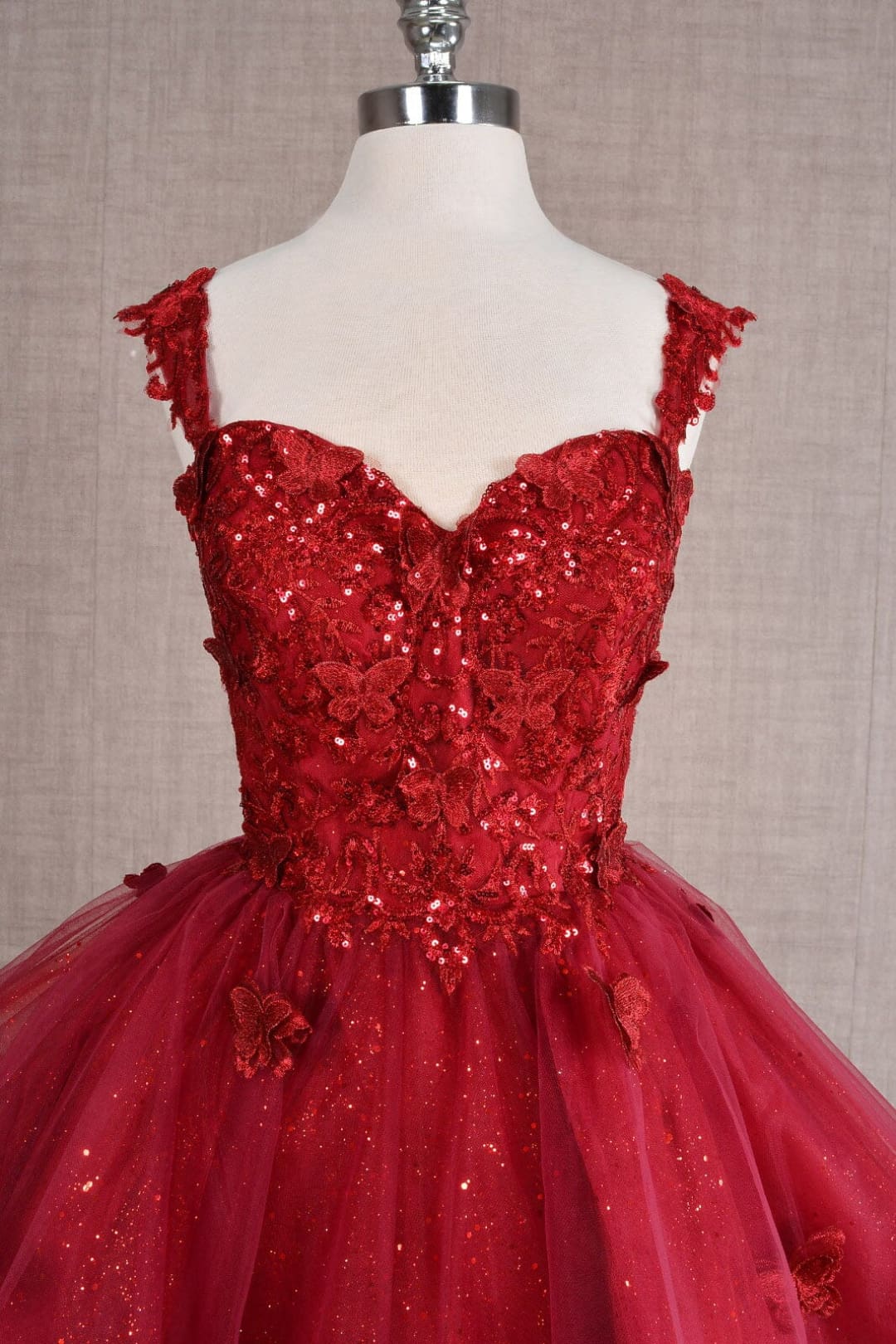 3D Butterfly Short Dress by Elizabeth KGS3186