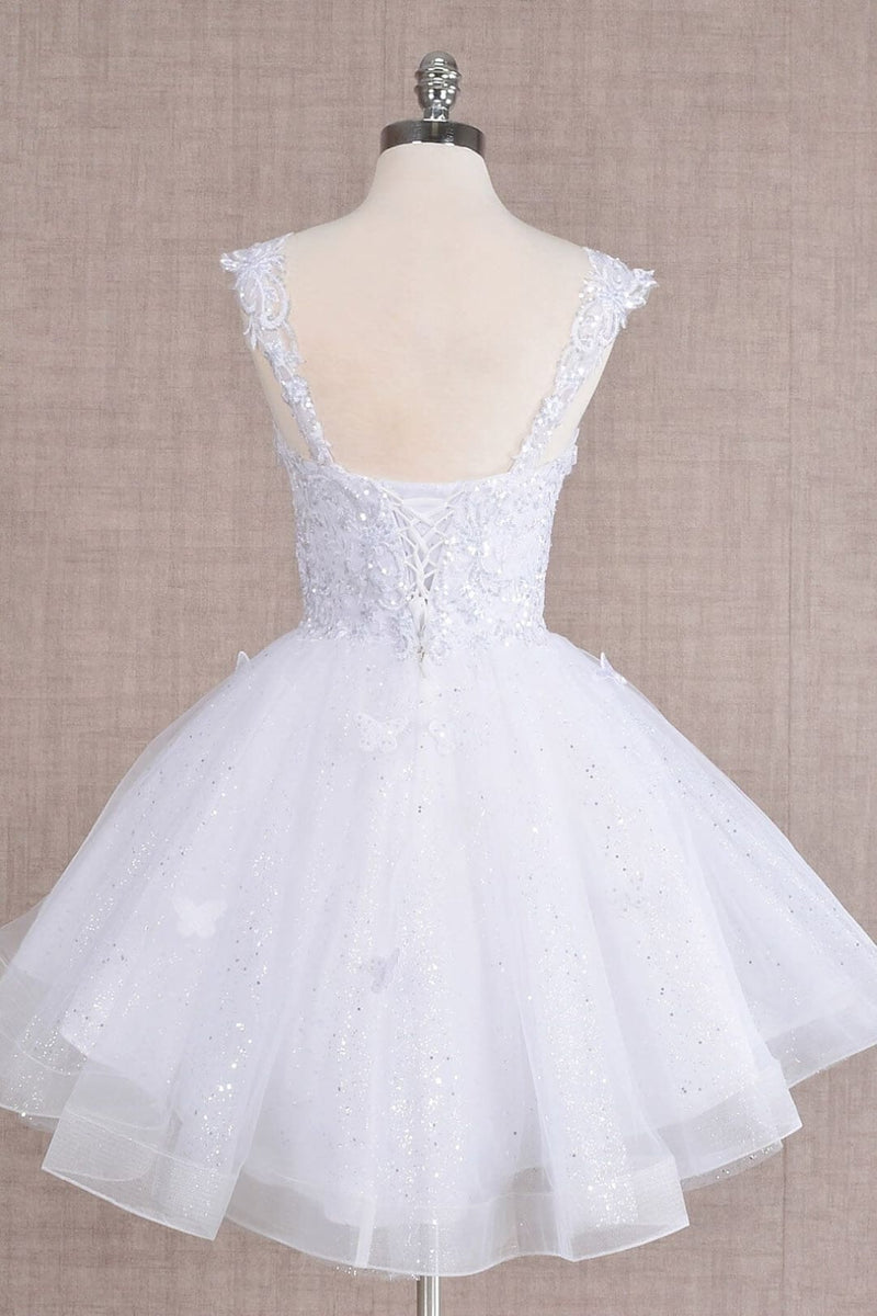 3D Butterfly Short Dress by Elizabeth KGS3186