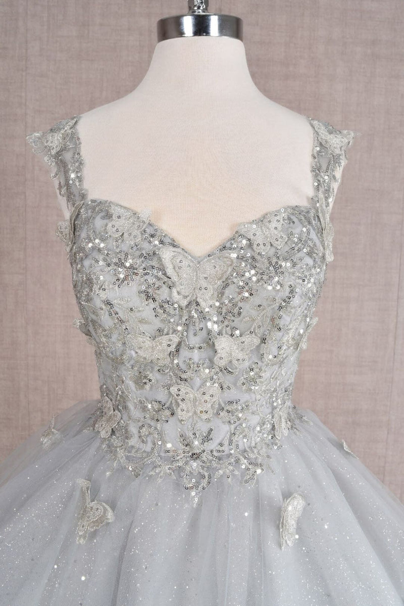 3D Butterfly Short Dress by Elizabeth KGS3186