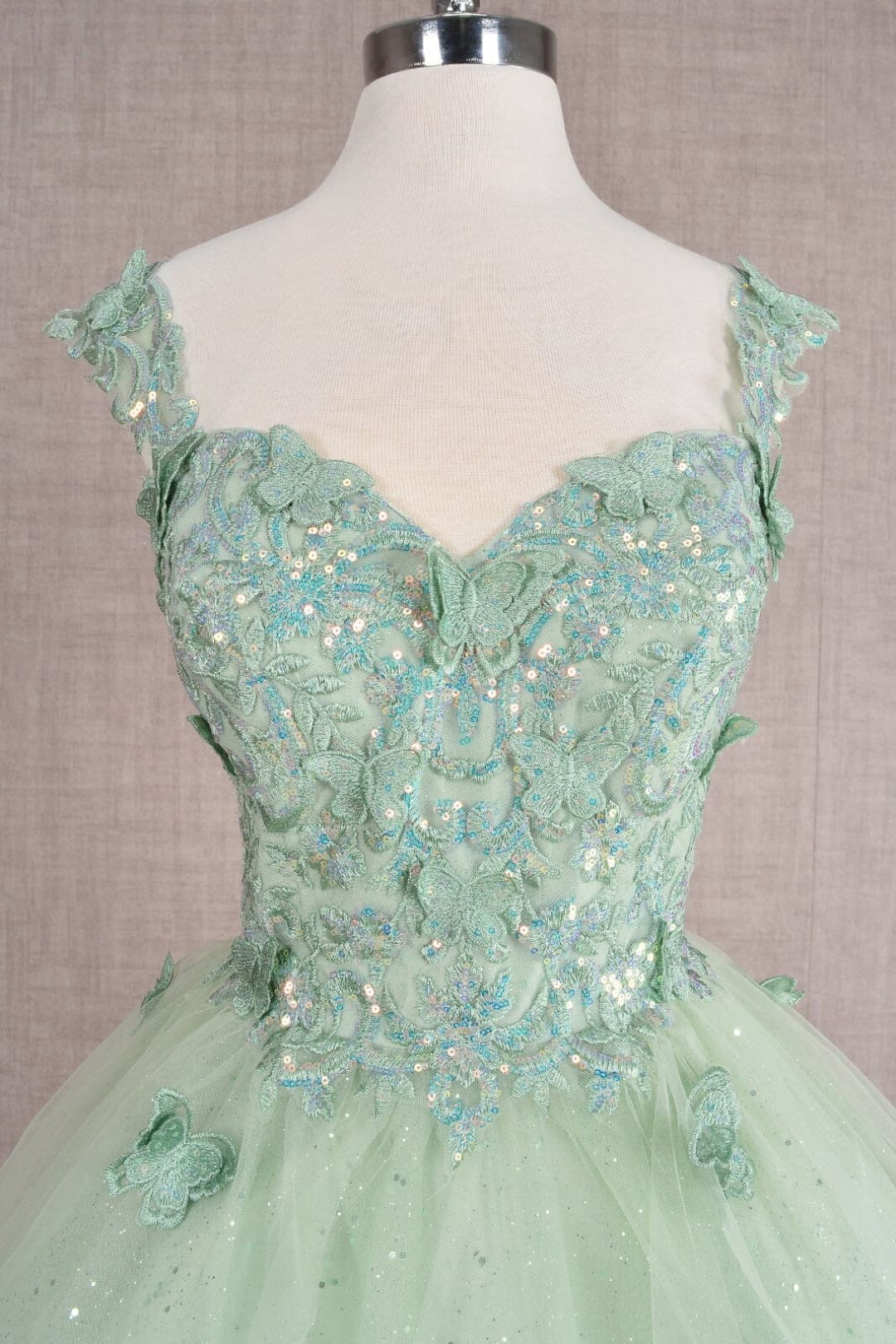 3D Butterfly Short Dress by Elizabeth KGS3186