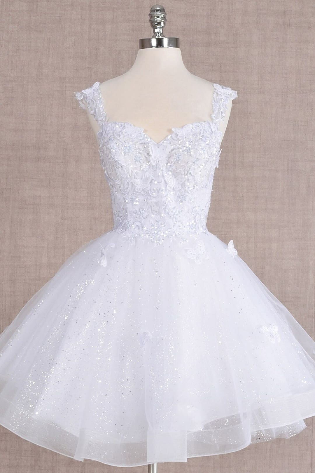 3D Butterfly Short Dress by Elizabeth KGS3186