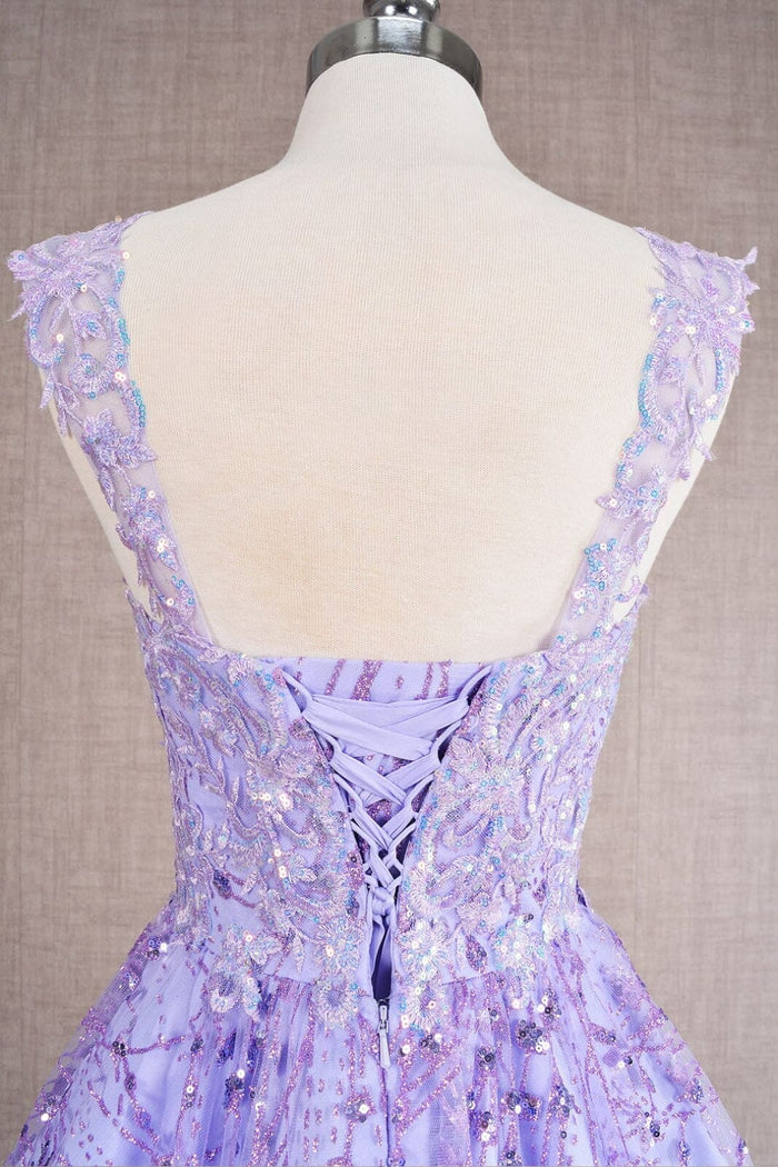 3D Butterfly Short Sleeveless Dress by Elizabeth KGS3187