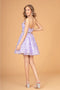 3D Floral Sweetheart Dress by Elizabeth K GS3091