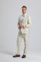 Cream Colored Suit - Cream Groomsmen Suit - AlbertoNardoniStore