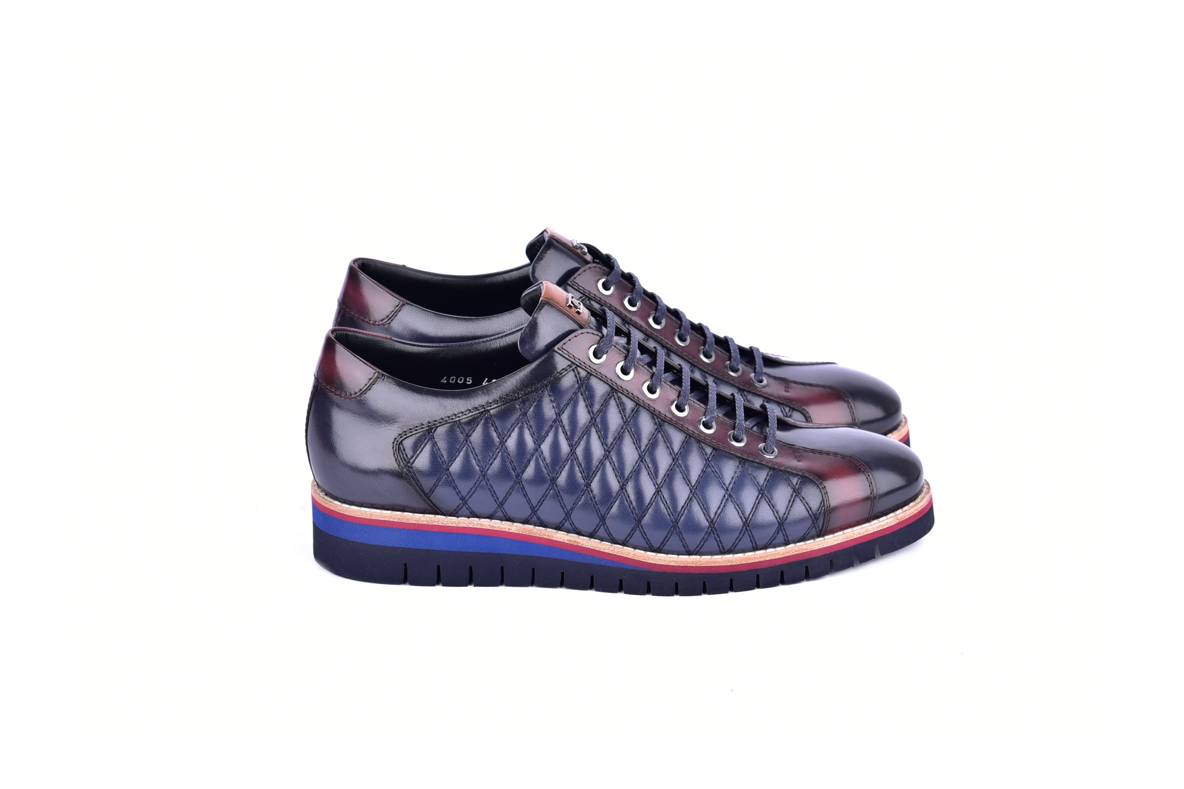C21102-4005- Navy+Burgundy