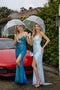 Primavera Couture 4309 - Beaded Sequin Evening Gown