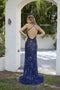 Primavera Couture 4337 - Appliqué Beaded Prom Dress