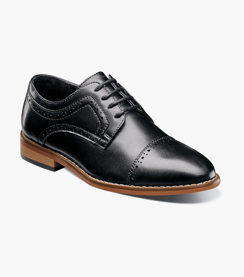Stacy Adams Kids Dickinson Cap Toe Oxford by Stacy Adams Shoes