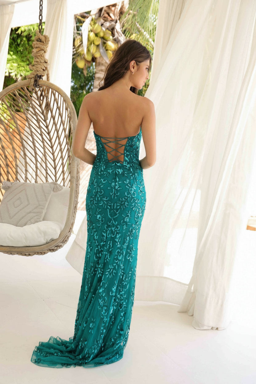 Primavera Couture 4347 - Sequin Beaded Prom Dress