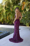Primavera Couture 4365 - Lace Sequin Prom Dress
