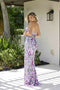 Primavera Couture 4372 - Beaded Sequin Fitted Evening Gown