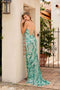 Primavera Couture 4373 - Sequin Lace Fitted Prom Dress