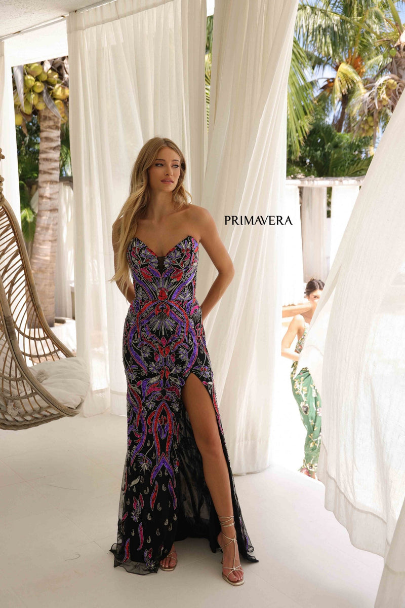 Primavera Couture 4387 - Sequin Evening Gown