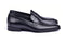 Corrente 4428 Leather Slip-On Loafer Shoes - Penny Black - Image 2