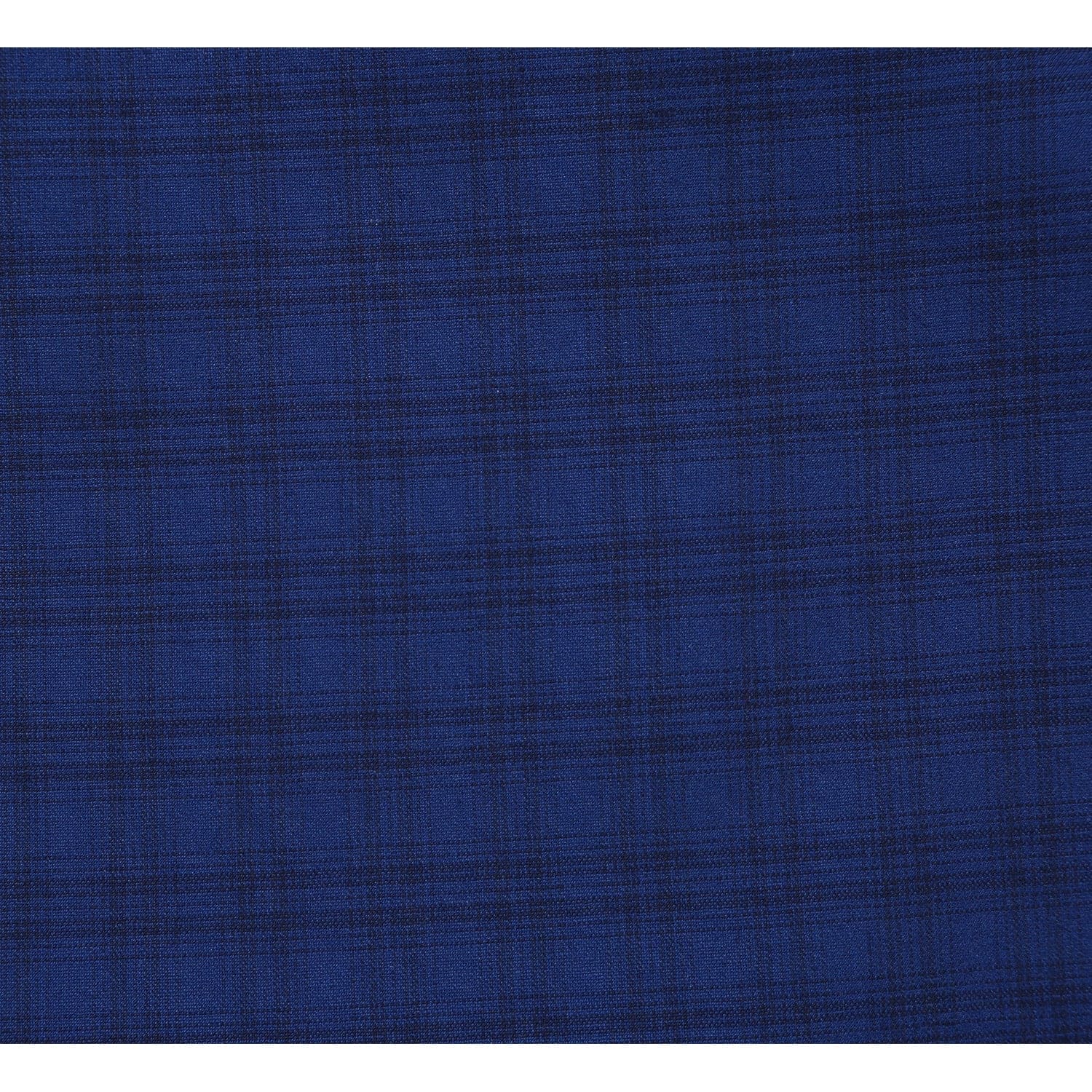 564-2 Men's Classic Fit Wool Blend Checked Suit