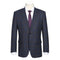 562-7 Men's 3-Piece Wool Stretch Checked Suits