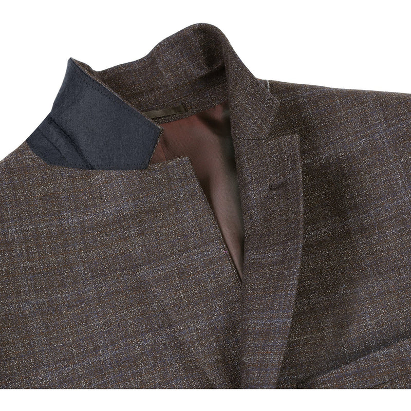 563-8 Men's Slim Fit Wool Blend Stretch Suits