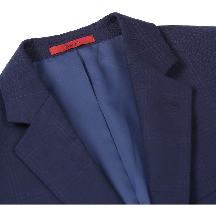 293-29 Men's Slim Fit Checked Suits