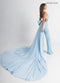 Beaded Sleeveless Jumpsuit by Rachel Allan 50411