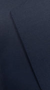Bevagna Collection - Blue 100% Virgin Wool Regular Fit Pick Stitched 2 Piece Suit