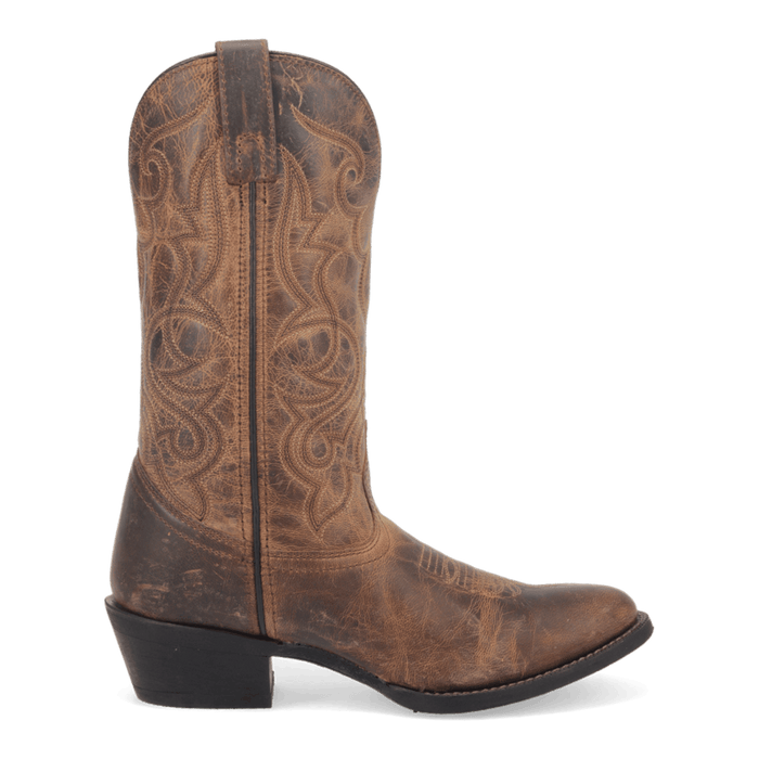 Laredo Maddie Leather Boot - Premium Brown Ankle Boot
